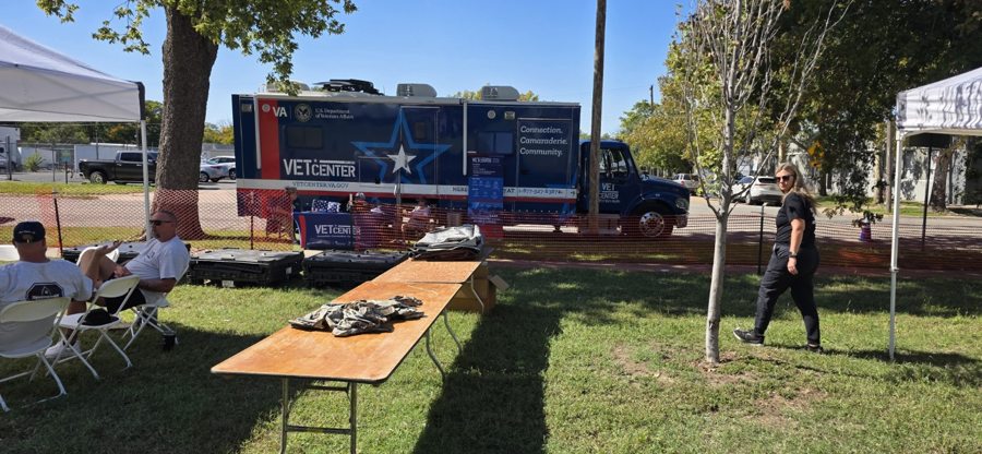 Resource tables at Hyde Park at the October 9, 2026 Wichita Stand Down.