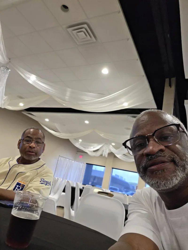 Steve and James at the Wagon Masters event